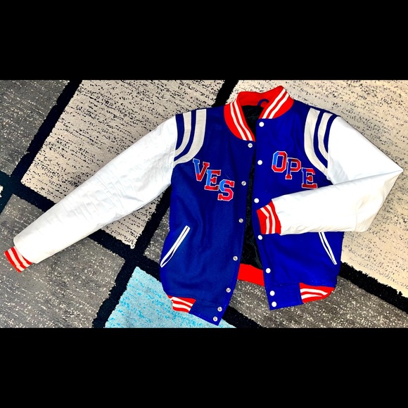 Vesope Custom Shoes & Apparel Other - 🇺🇸Custom Varsity Jacket USA theme custom made to size🧥